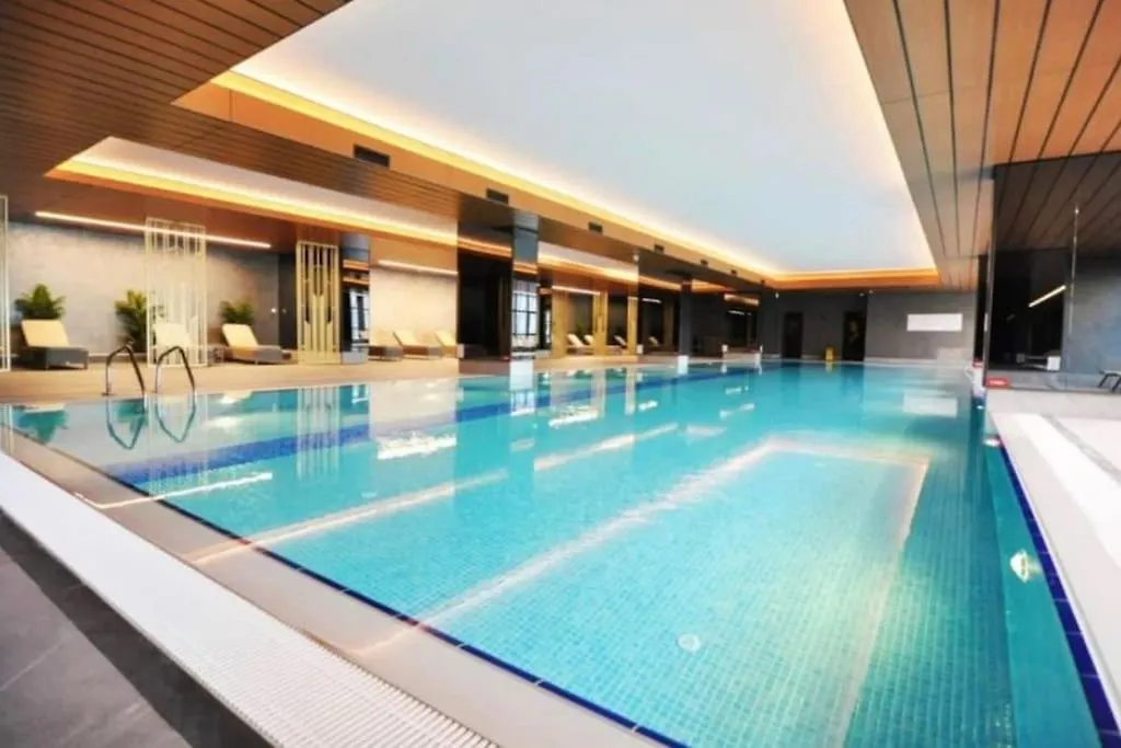 Appartamento Elegant 2 Bedroom Apt Sinpas Queen Gym Pools Provincia di Provincia di Istanbul