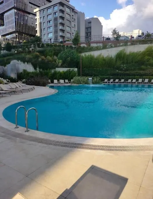 Elegant 2 Bedroom Apt Sinpas Queen Gym Pools Provincia di Provincia di Istanbul 0*,